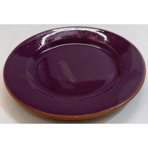 BF Bobby Flay Stoneware - Salad plate - Purple - 8 1/2" diameter